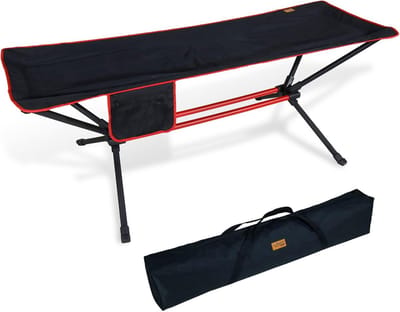 Lichtgewicht Camping Hangmat met Standaard - Draagbaar en Extra Sterk Draagvermogen 200kg