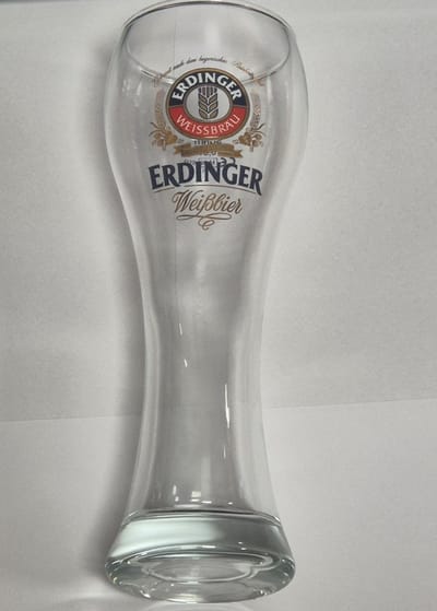 Erdinger 1x Bierglas 50cl - Origineel glas van de brouwerij - Nieuw