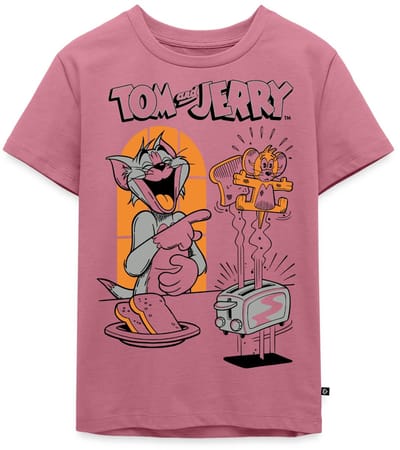 Tom En Jerry Muizen Toost Premium T Shirt Kinderen