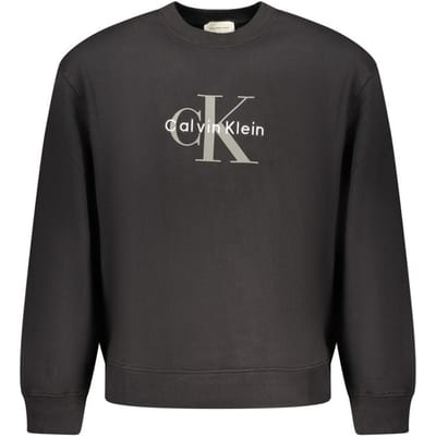 Ck Jeans Ls Eu 350Terry Monol Sweatshirt - Fashion Wear - Volwassen