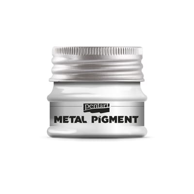 Pentart metallic verf goud 30ml - Liquid Metal solvent basis.