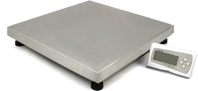 Dierenweegschaal 50 cm x 50 cm Digitaal - 300 kg gewichtscapiciteit - KTG of LBS - Stappen van 0.1 kg - Huisdieren Dierenarts