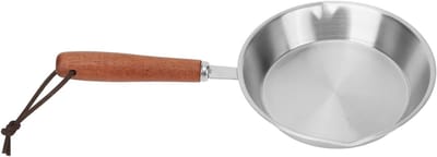 Koekenpan - Koekenpan anti-aanbak - Veelzijdig koken - Gelijkmatige warmteverdeling - 16 cm - Zwart