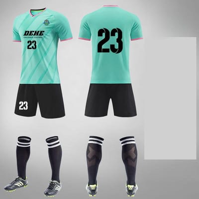 Voetbaluniformenset voor mannen en vrouwen, trainingsuniformen voor wedstrijden, sportshirts voor kinderen en volwassenen op de basisschool 2XL
