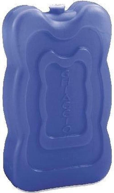Koelelement - blauw - 350 gram - 18 x 11 cm - koeltas - koelbox - houdt drankjes koel