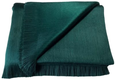 Alpaca D'Luxe Sjaal - Hypoallergeen - Groen - Scarf - Handgemaakt met alpacawol - Zacht en van Kwaliteit - Luxe cadeau - Sjaals Dames - Sjaals Heren - Luxe Alpaca Sjaal - Sustainable - Nekwarmer - Shawl - Anti-allergie - Comfortabel - Duurzaam - Gift