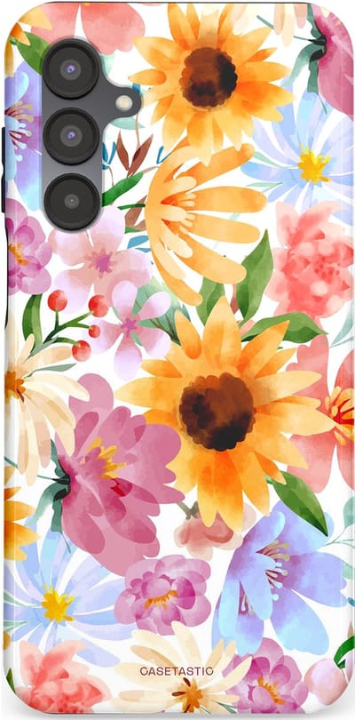 Casetastic Hoesje Geschikt voor Samsung A16 - Stijlvolle Beschermende Duo-layer Case - Aquarel fantasie