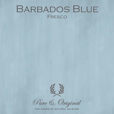 Pure & Original Fresco Kalkverf Barbados Blue 1 L