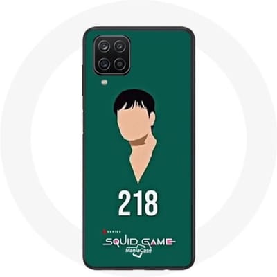 Coque Samsung Galaxy A12 Squid Game Cho Sang woo numéro 218