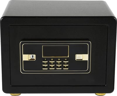 Botec Elektronische Kluis - kluis brandwerend - kluis met cijferslot - Voor Huis, Kantoor en Winkel - 35 × 25 × 25 cm
