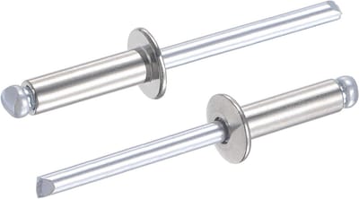 Blinde Klinknagels - Trekklinknagels Sierklinknagels - Bevestigen Materialen - 304 Roestvrij Staal - 5x16 mm 50 Stuks - Zilver