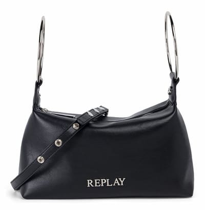 REPLAY schoudertas Crossbody Bag Black zwart