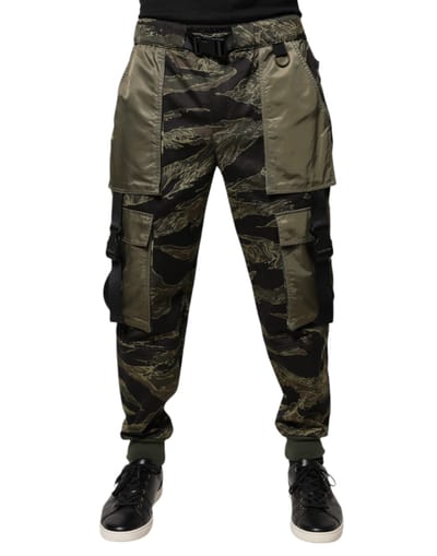 Tiger Camo Cargo Broek Model Pan75900