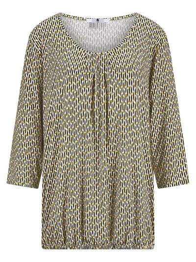 Shirt ronde hals Van Anna Aura wit