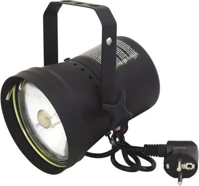 Eurolite Par-36 - T-36 Pinspot met stekker - Zwart - Met Lamp - Puntspot