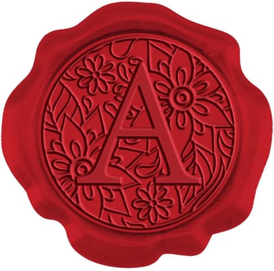 Allecto - Vintage Wax Seal Stickers - Zelfklevende Waskralen - 50 Stuks - Voor Kaarten en Cadeaus - Perfect voor Verjaardagen - Cadeauverpakking