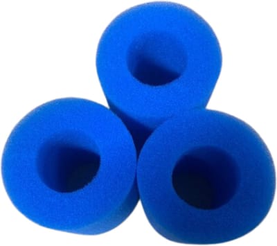 Set van 3 Filterschuim Geschikt voor Bestway type II / 2 - zwembadfilter - herbruikbaar en uitwasbaar
