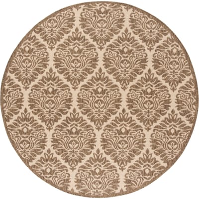 Buitenkleed Oreti Rond Patroon | Safavieh