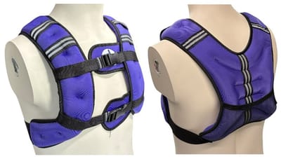 Padisport Gewichtsvest 15 kg - gewichtsvest - Weighted Vest - verzwaringsvest - Weight Vest - paars