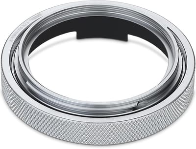 Hood Adapter Ring voor Fujifilm GFX100RF Camera - Vierkante Metalen Lenskap Accessoires, Bayonet Schaduw en 49mm UV-filter