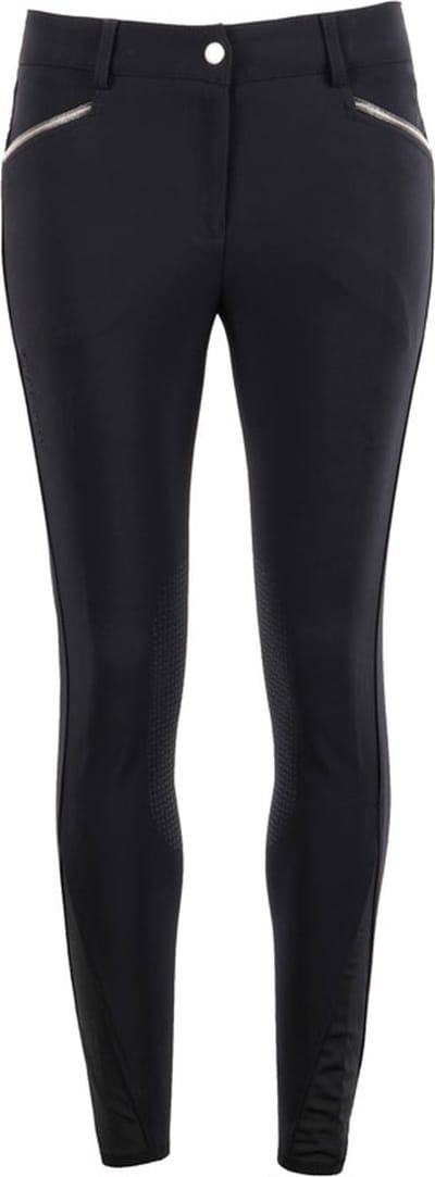 Montar Rijbroek Elisabeth Full Grip Soft Tech Premium Zwart - 42