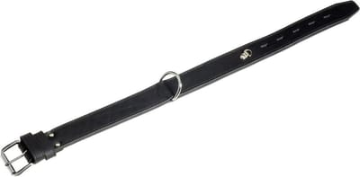 Flamingo Seattle Gevoerd;breed - Halsband Honden - Halsband Seattle Zwart S/m 34-44cm 35mm - 1st - 124286 - 1st