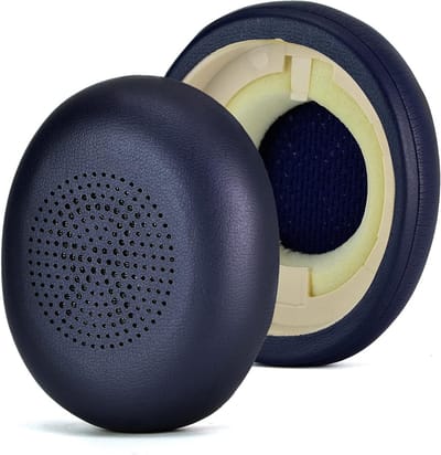 Vervangende Oorkussens voor Jabra 45H en Evolve2 65 UC Hoofdtelefoons - Comfortabel, Duurzaam en Geluidsisolatie (Blauw)