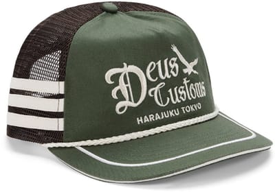DEUS Beep-Beep Trucker cap - Pine Green