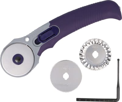 PRYM Rolmes Multi met 3 mesjes 45 mm 611368 - Rolmes en Snijden - Prym