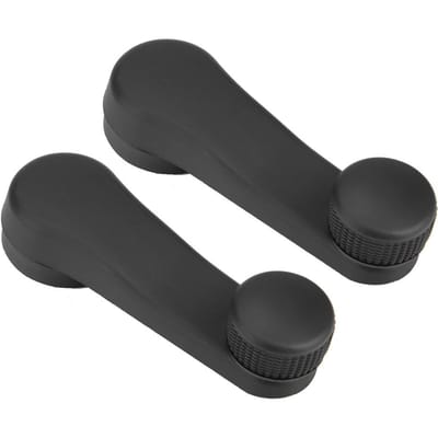 1H0837581 2 stuks Auto Raamslinger Handgreep voor Golf MK3 MK4 Vento Bora 1997 2010 gray