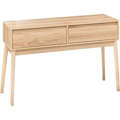 5five® Sidetable Console tafel met 2 Laden Abana - Bruin