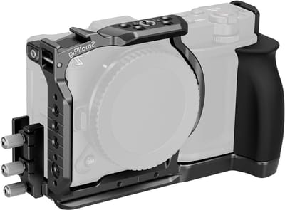Quick Release Extension Cage voor Nikon ZR met Handgreep en Snelle Bevestiging, Geschikt voor DJI RS 2, RSC 2, RS 3 Pro en RS 4 Pro Stabilizers en Statief, 5904
