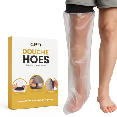 Clerby - Douchehoes voor Been half - 65cm - Gipshoes - Onderbeen & Voet