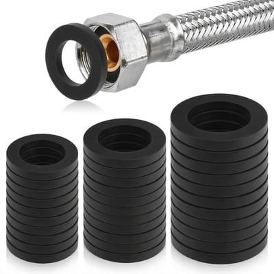 Dailygoods- O-ringen 30 stuks - Doucheafdichting - Rubber sluitringen - Afdichtingen 1/2"/3/4"/1" - Hittebestendig - Nauwkeurig vervaardigd
