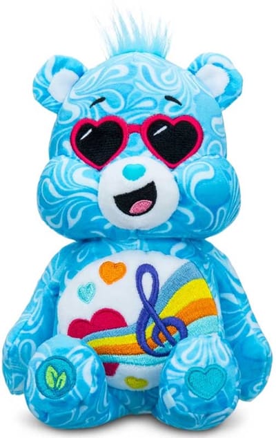 Care Bears knuffelbeer 22cm - Love Song Bear pluche speelgoed.