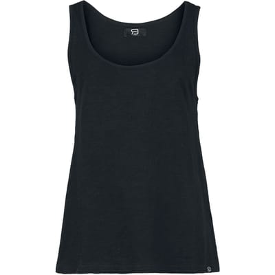 R.E.D. Rock-Engineered Design zwarte top met ronde hals - Dames - S