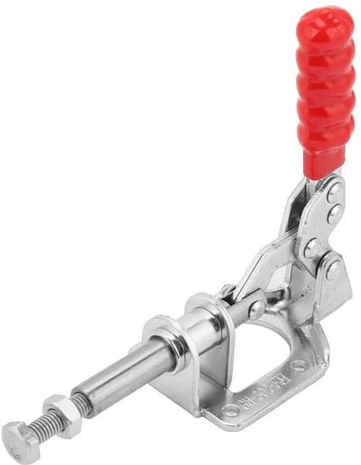 Dailygoody - Toggle Clamp - Snelle Bevestiging - Hoogwaardige IJzeren Klem - Rood - Klemmen - Bevestigingsmateriaal - Geschikt voor diverse toepa