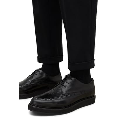 AllSaints Topper Derby Black Maat: 7 | Veterschoenen Outlet | Heren | Zwart