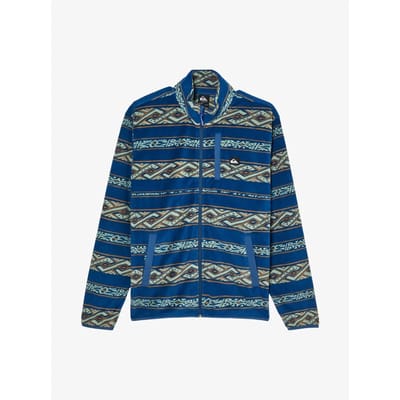 Quiksilver No Destination Fleece Met Volledige Rits Blauw 2XL Man