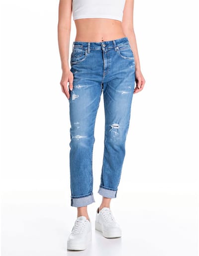 Replay Wa416.000.57385r Spijkerbroek Blauw 25 / 28 Vrouw