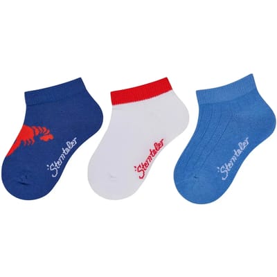Merkloze Babysokken 3-Pack - Zacht Katoen met Leuke Motieven