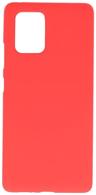 Hoesje Geschikt voor de Samsung Galaxy S10 Lite - Backcover Color Telefoonhoesje - Rood