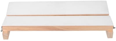 Dailygoods- Insectenspanplank Verstelbaar - Vlindermonster Display - Duurzaam Schuim/Hout/Metaal - 35 x 16 x 4,5 cm - Geschikt voor Onderwijs - Lichtgewicht Presentatie - Vlindermonsterbord