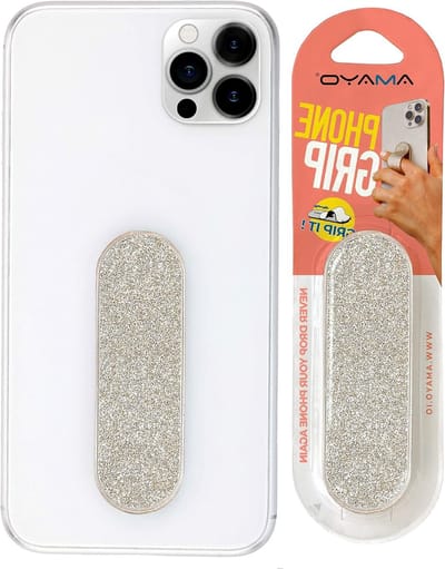 Smartphone vingerhouder - Handige grip voor mobiele telefoons - Ringhouder voor betere controle - Pearl serie - Goudkleurig design