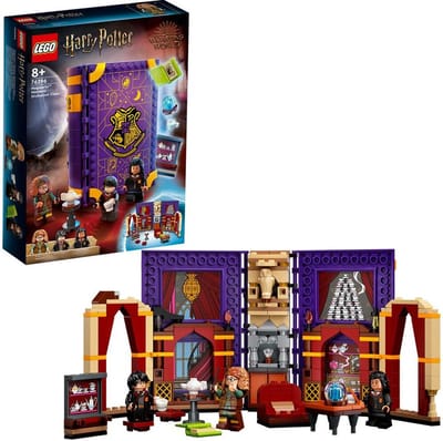 LEGO® Harry PotterTM ZweinsteinTM Moment: Waarzeggerijles 76396 bouwspeelgoed; professor Zwamdrifts klaslokaal in een bouwbaar speelboek; coole speelset om te verzamelen; een magisch cadeau voor kinderen vanaf 8 jaar (297 onderdelen)