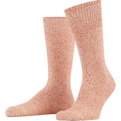 FALKE Rain Dye gedessineerd katoen sokken heren beige - maat 43-46