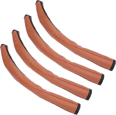 Kinderwagen Handvat Covers - Stuurhoezen - Comfortabel Vasthouden - Ritsontwerp - 52 x 12 cm - Bruin