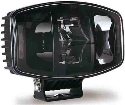 Verstraler Infinity zwart Full Led met dagrijverlichting 12/24V