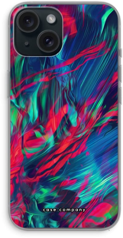 Case Company® - Hoesje geschikt voor iPhone 15 hoesje - Pilgrims Of The Sea - Soft Cover Telefoonhoesje - Bescherming aan alle Kanten en Schermrand
