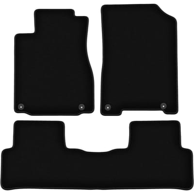 BASIC zwarte veloursmatten voor: Honda CR-V IV SUV (2011-2018)